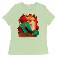 Matcha Fox with Coffee Ladies Tee - Bettercallsaul
