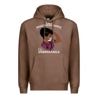 Chestnut Registered Nurse Gift Phenomenal Black Nurse Nursing Student Premium Hoodie - minhPixels