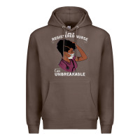 Coffee Registered Nurse Gift Phenomenal Black Nurse Nursing Student Premium Hoodie - minhPixels
