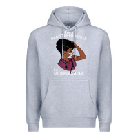 Heather Grey Registered Nurse Gift Phenomenal Black Nurse Nursing Student Premium Hoodie - minhPixels