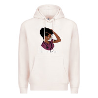 Pale Pink Registered Nurse Gift Phenomenal Black Nurse Nursing Student Premium Hoodie - minhPixels