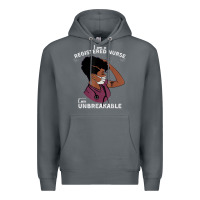 Rock Registered Nurse Gift Phenomenal Black Nurse Nursing Student Premium Hoodie - minhPixels