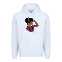 White Registered Nurse Gift Phenomenal Black Nurse Nursing Student Premium Hoodie - minhPixels
