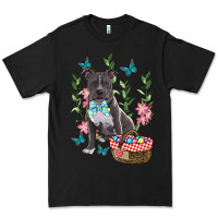 Black Easter Pitbull Premium Tee - RanaPortraitStore