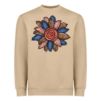 American Sunflower Heavyweight Sweatshirt | Teevron
