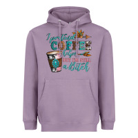 Lavender i pretend coffee helps but i'm still a bitch Heavyweight Hoodie - Artiststas