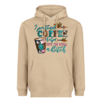 Mushroom i pretend coffee helps but i'm still a bitch Heavyweight Hoodie - Artiststas