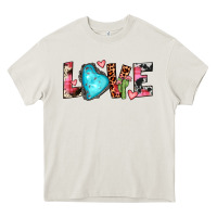 Cream gemstone love Heavy Core Tee - JahusDesignShop