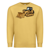 Antique Gold bulldozer Premium Sweatshirt - Artiststas