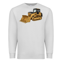 Dove Grey bulldozer Premium Sweatshirt - Artiststas