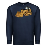 Navy bulldozer Premium Sweatshirt - Artiststas