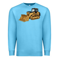 Ocean Blue bulldozer Premium Sweatshirt - Artiststas