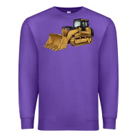 Purple bulldozer Premium Sweatshirt - Artiststas
