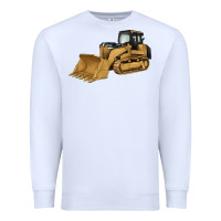 White bulldozer Premium Sweatshirt - Artiststas