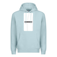 Blue Mist Double Blank Dominoes Halloween Costume Domino Game Premium Hoodie - minhPixels