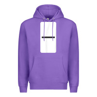 Purple Double Blank Dominoes Halloween Costume Domino Game Premium Hoodie - minhPixels