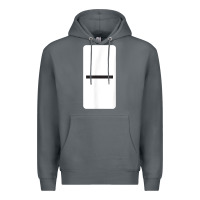 Rock Double Blank Dominoes Halloween Costume Domino Game Premium Hoodie - minhPixels