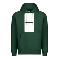 Sports Green Double Blank Dominoes Halloween Costume Domino Game Premium Hoodie - minhPixels
