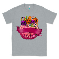 Heather Grey Personalized Girl Halloween Candy Classic Tee - texasbilliewilder