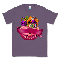 Lavender Personalized Girl Halloween Candy Classic Tee - texasbilliewilder
