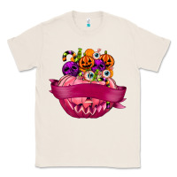 Natural Personalized Girl Halloween Candy Classic Tee - texasbilliewilder