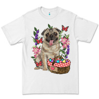 White Easter pug Premium Tee - RanaPortraitStore