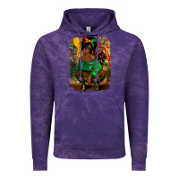 Cloud Purple juneteenth black woman fashion girl Vintage Hoodie - CowGirlArtShop