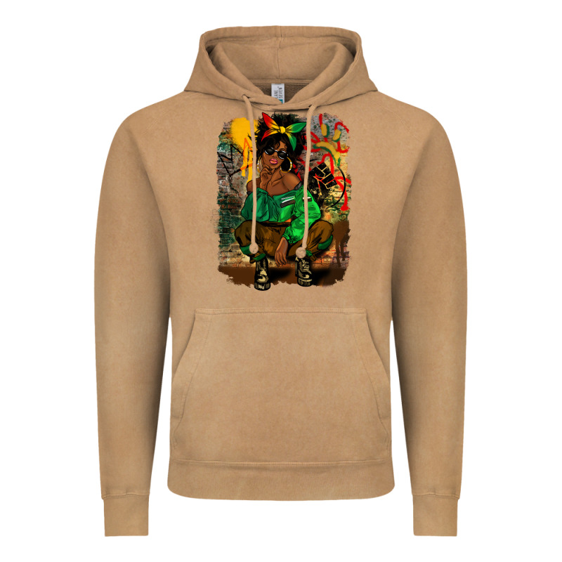 Juneteenth Black Woman Fashion Girl Vintage Hoodie by CowGirlArtShop | Teevron