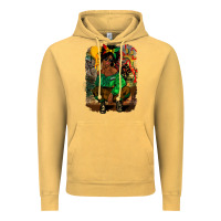 Vintage Mustard juneteenth black woman fashion girl Vintage Hoodie - CowGirlArtShop