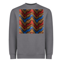 Storm leopard 4th of july seamless pattern Heavyweight Sweatshirt - BundleAndBundleShop
