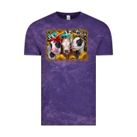 Cloud Purple western sunflower heifers Vintage Tee - Jasminsmagicworld