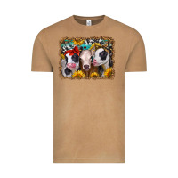 Vintage Camel western sunflower heifers Vintage Tee - Jasminsmagicworld
