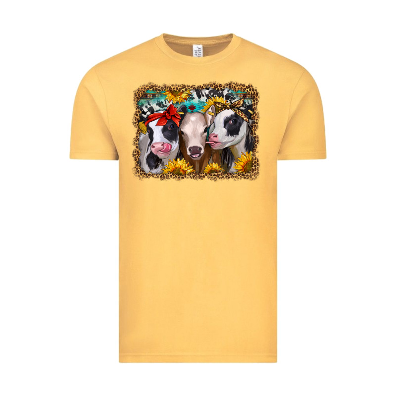 Western Sunflower Heifers Vintage Tee by Jasminsmagicworld | Teevron