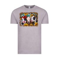 Vintage Zinc western sunflower heifers Vintage Tee - Jasminsmagicworld