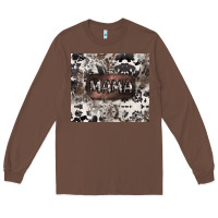 Chestnut mama cowhide cowgirl Long Sleeve Tee - CowGirlArtShop