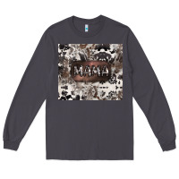 Smoke mama cowhide cowgirl Long Sleeve Tee - CowGirlArtShop