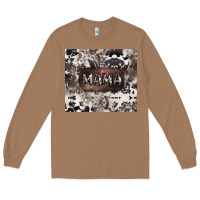 Toasted Coconut mama cowhide cowgirl Long Sleeve Tee - CowGirlArtShop
