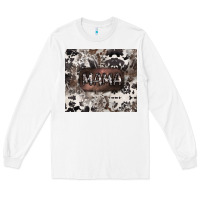 White mama cowhide cowgirl Long Sleeve Tee - CowGirlArtShop