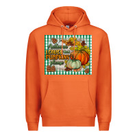 Carrot autumn leaves and pumpkins please mouse pad Premium Hoodie - BundleAndBundleShop