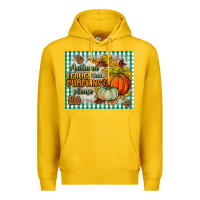 Lemon autumn leaves and pumpkins please mouse pad Premium Hoodie - BundleAndBundleShop