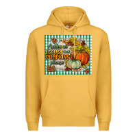 Autumn Leaves And Pumpkins Please Mouse Pad Premium Hoodie | Teevron