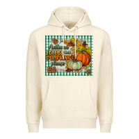 Sandshell autumn leaves and pumpkins please mouse pad Premium Hoodie - BundleAndBundleShop