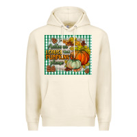 Tofu autumn leaves and pumpkins please mouse pad Premium Hoodie - BundleAndBundleShop