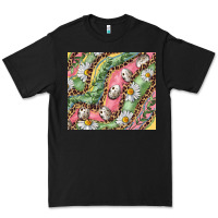 Black Easter Quail Egg And Daisy Premium Tee - RanaPortraitStore