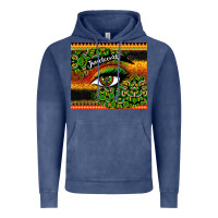 Vintage Denim juneteenth eyelash Vintage Hoodie - CowGirlArtShop