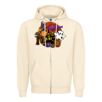 Sandshell halloween Zipper Hoodie - SublimationCraftShop