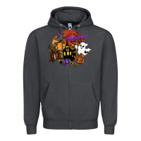 Smoke halloween Zipper Hoodie - SublimationCraftShop