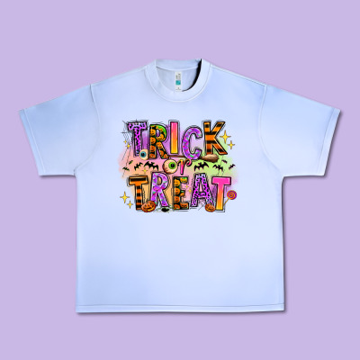 Trick Or Treat Urban Heavy Tee Designed By Ranaportraitstore