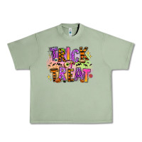 Oil Green Trick or treat Urban Heavy Tee - RanaPortraitStore