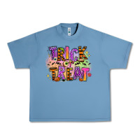Pebble Blue Trick or treat Urban Heavy Tee - RanaPortraitStore